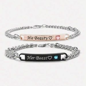 His Hers Couples Bracelet